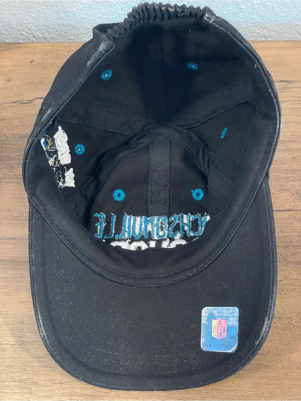 NFL Jacksonville Jaguars Kids Black and Teal Hat